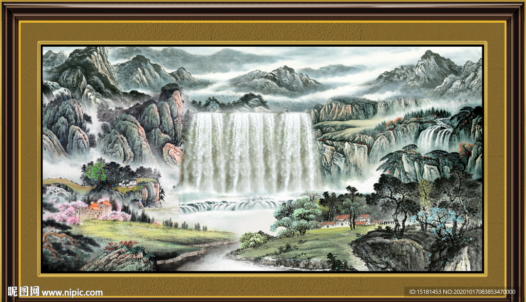 国画山水