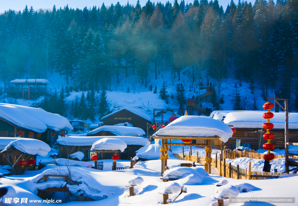 雪乡美景