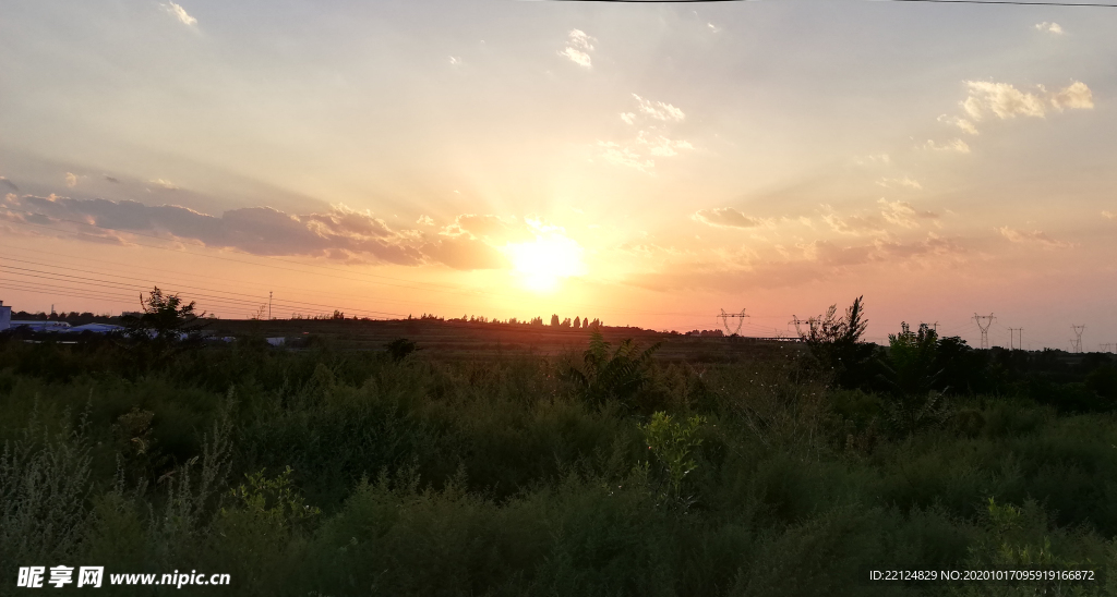 夕阳