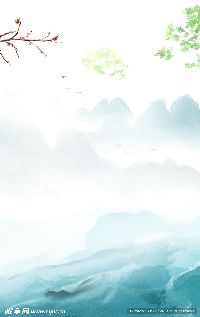水墨风海报