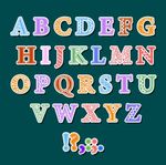 款可爱字母