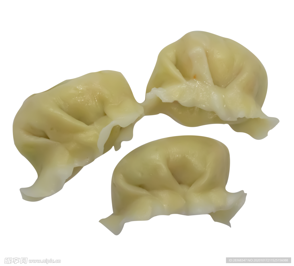手绘饺子素材