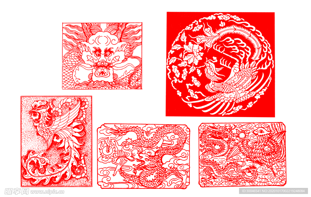 龙凤纹
