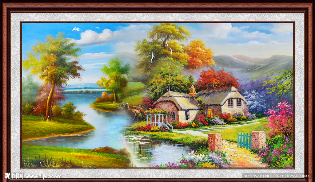 风景油画