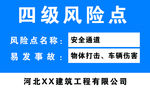 工地风险点警示牌
