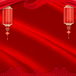 喜庆红色新年