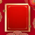 喜庆红色新年