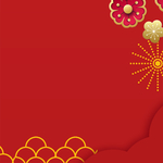 喜庆红色新年