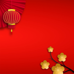 喜庆红色新年