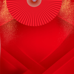 喜庆红色新年