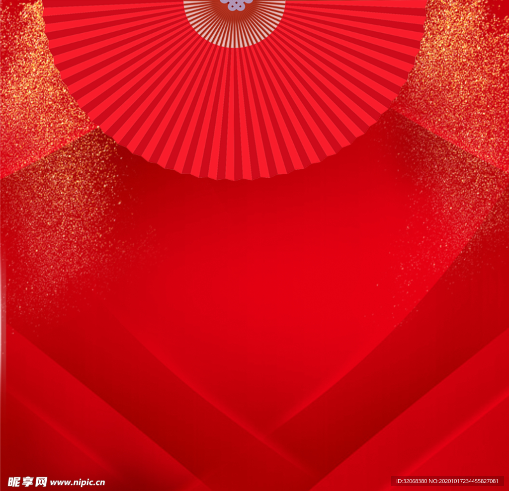 喜庆红色新年