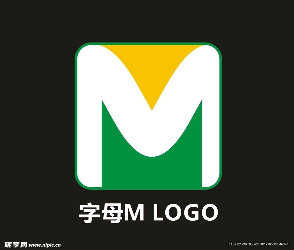 字母m   logo   矢量