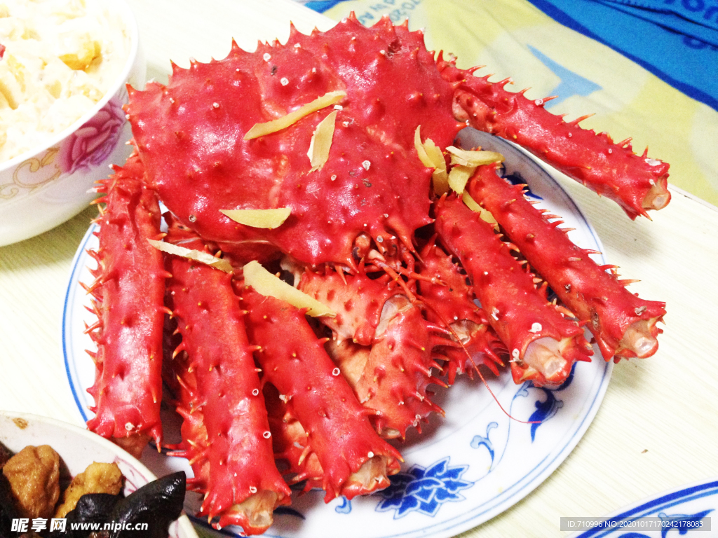海鲜帝王蟹