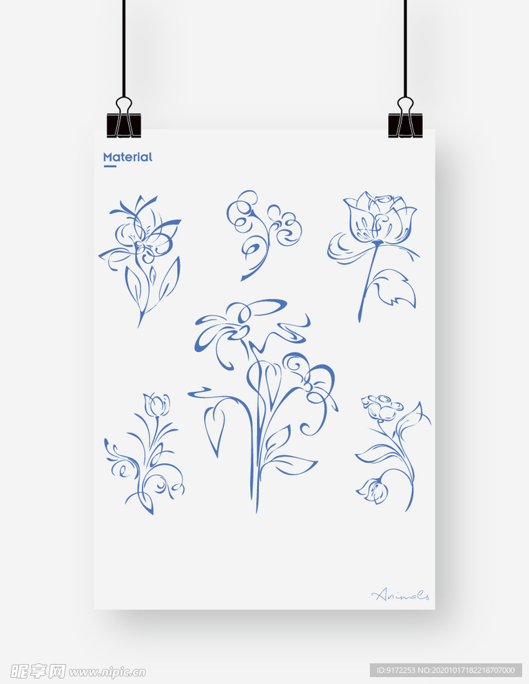 花