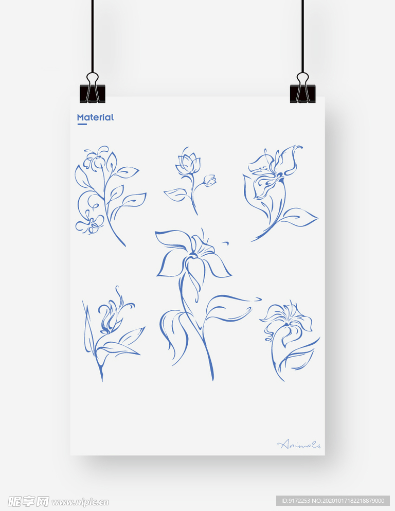 花