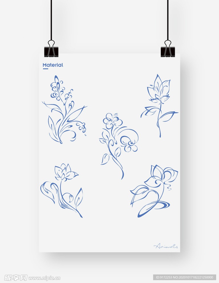 花