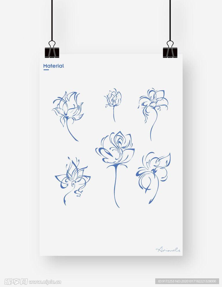花