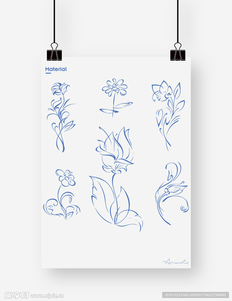 花
