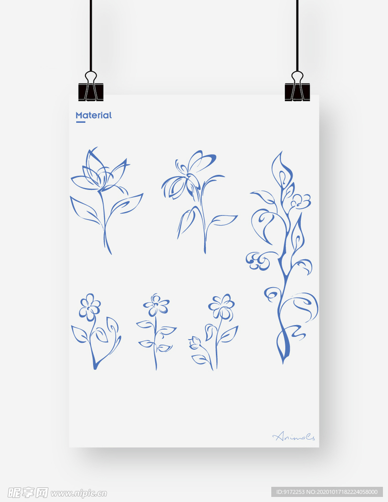 花