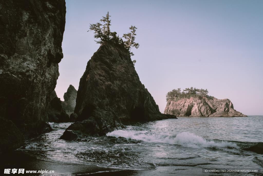 海边