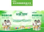 安琪纽特广告桌海报