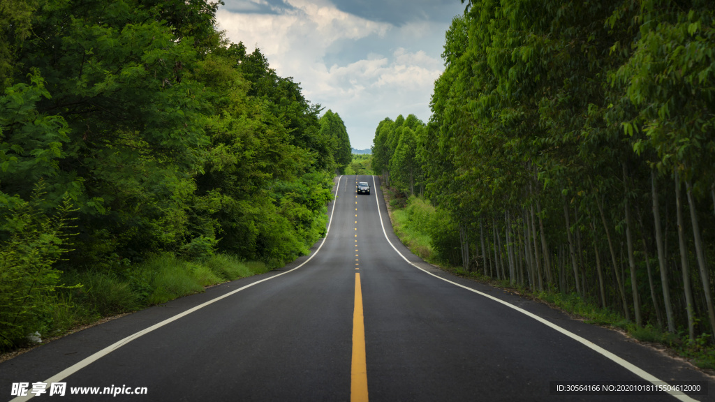 街道道路公路背景海报素材