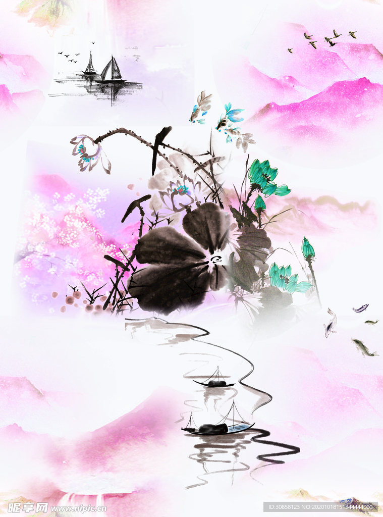 山水画