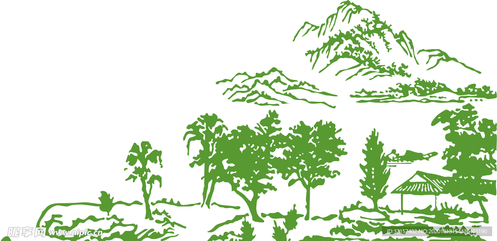 山水画