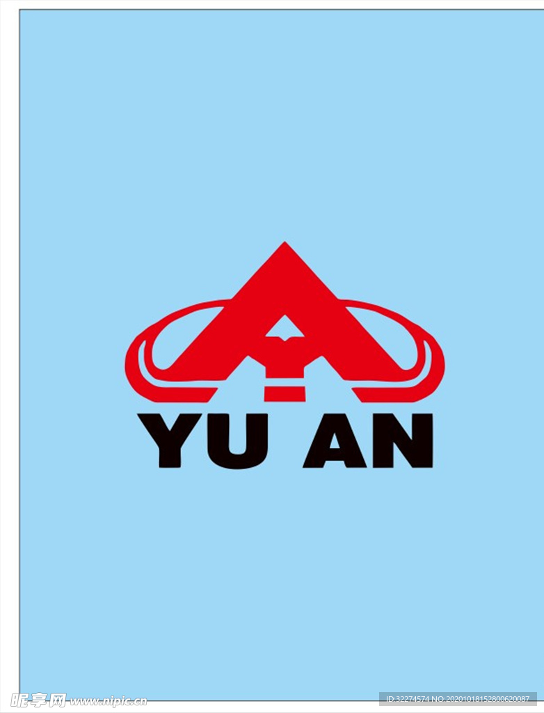 YU AN 标志