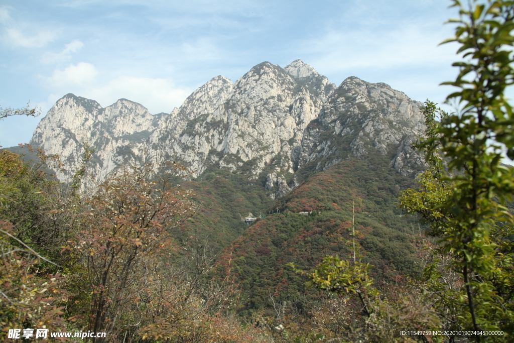 嵩山秋景