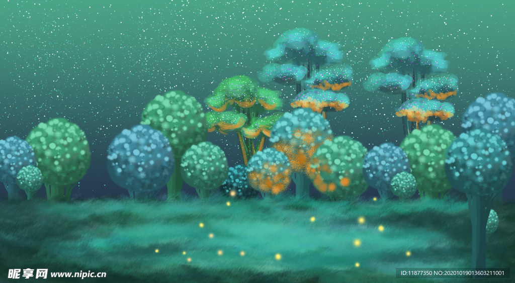 森林背景