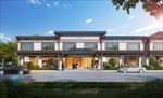 乡村乡村建设田野景观效果图