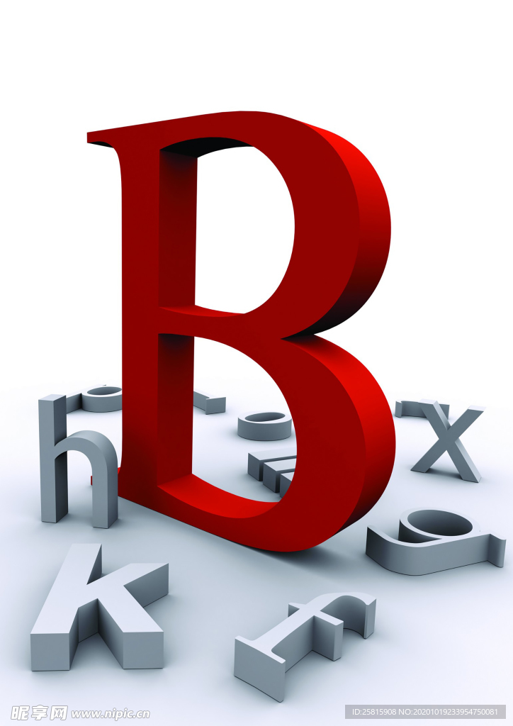 立体字母