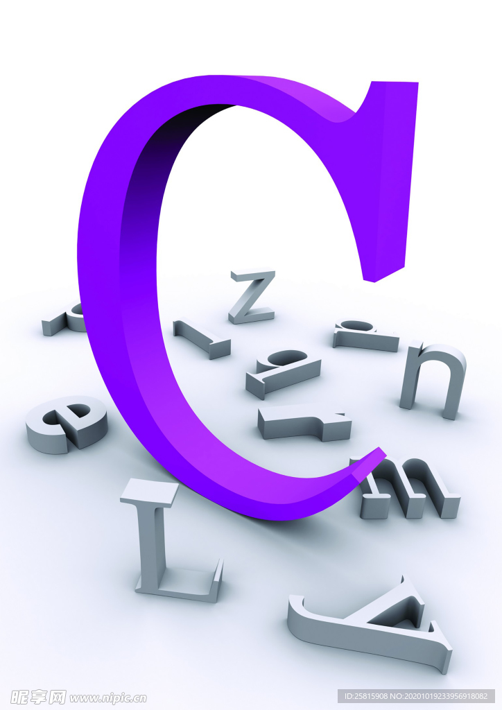 立体字母