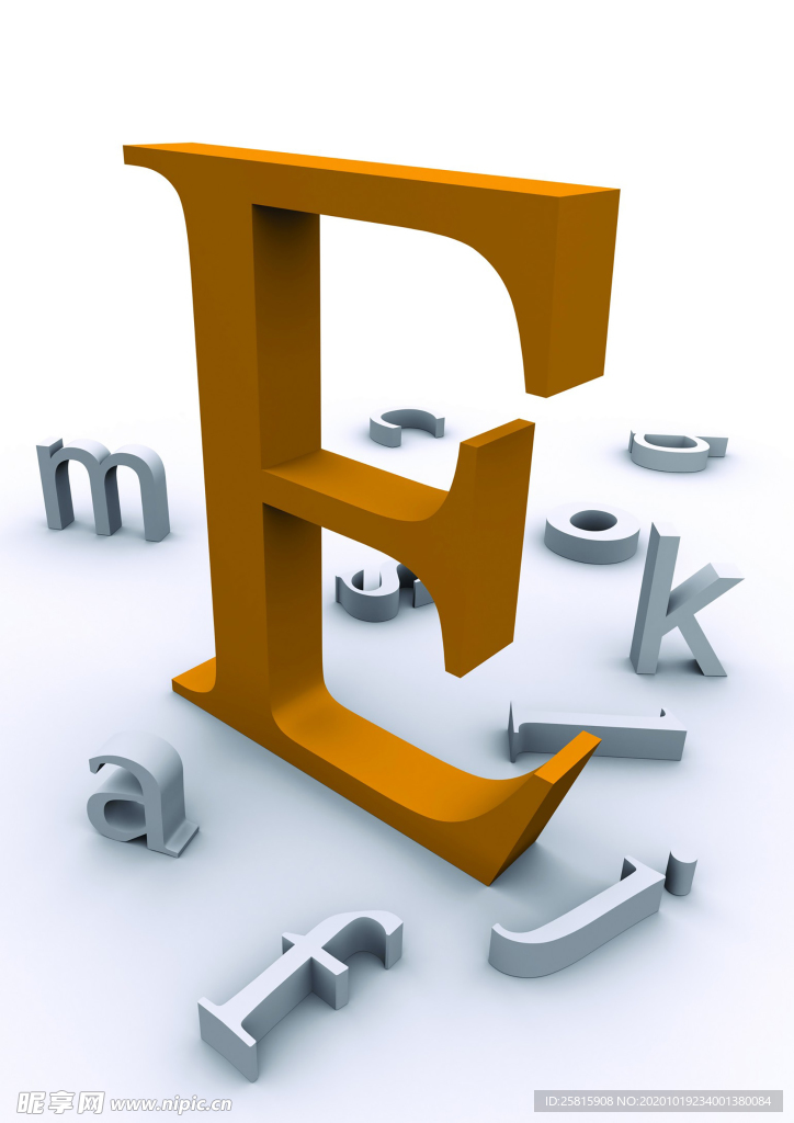 立体字母