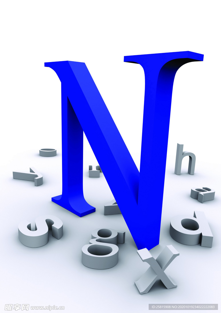 立体字母