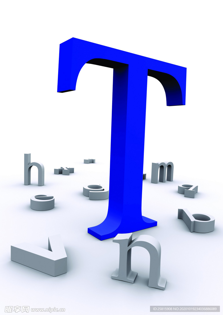 立体字母