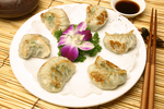 香煎韭菜饺