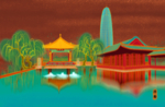 国潮插画
