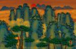 国潮插画