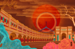 国潮插画