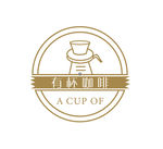 有杯咖啡logo