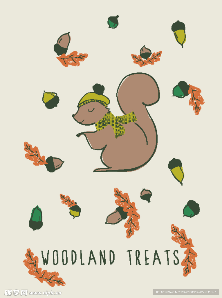 矢量图片 矢量松鼠