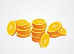 矢量金币元素cdr文件