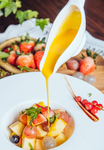 美味西餐草莓葡萄蓝莓