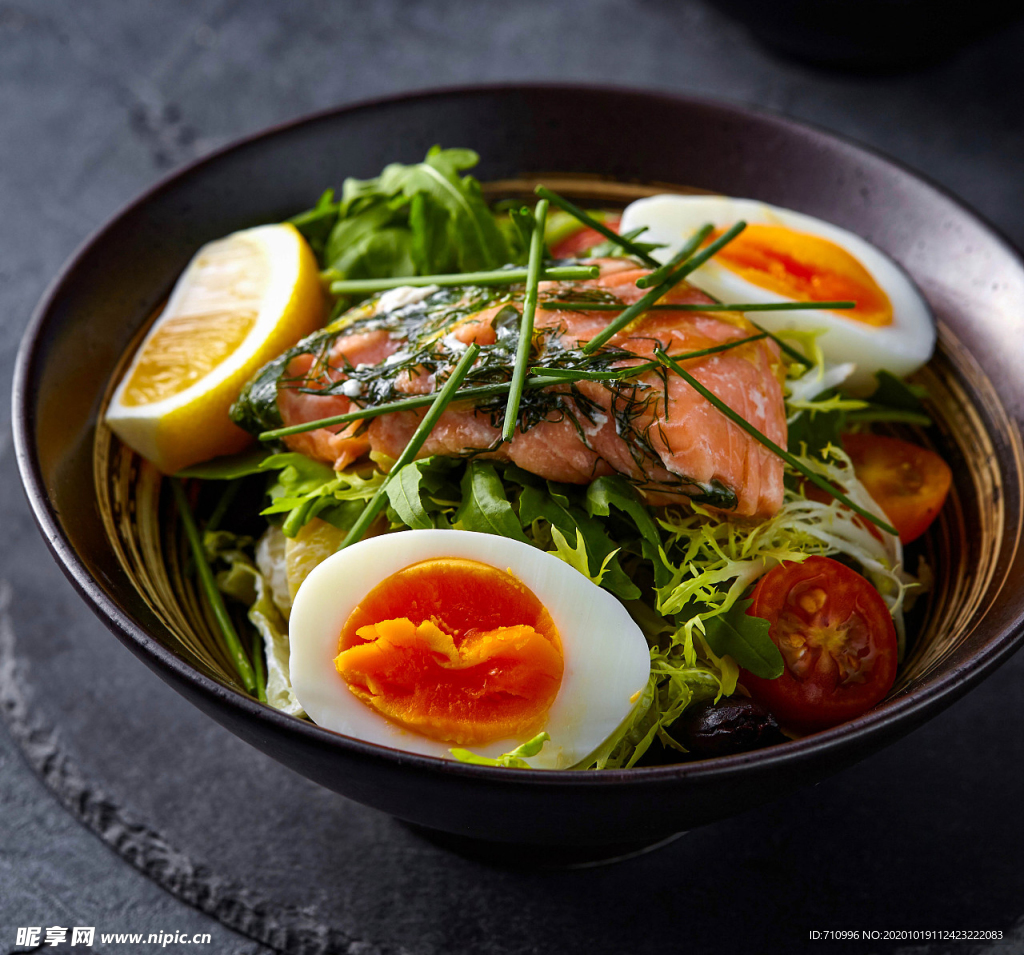 美味西餐水果蔬菜鸡蛋