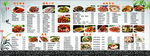 餐厅 菜单 海报 灯箱画面