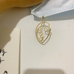 爱心耳环