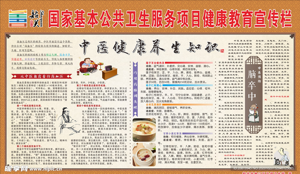 中医宣传栏