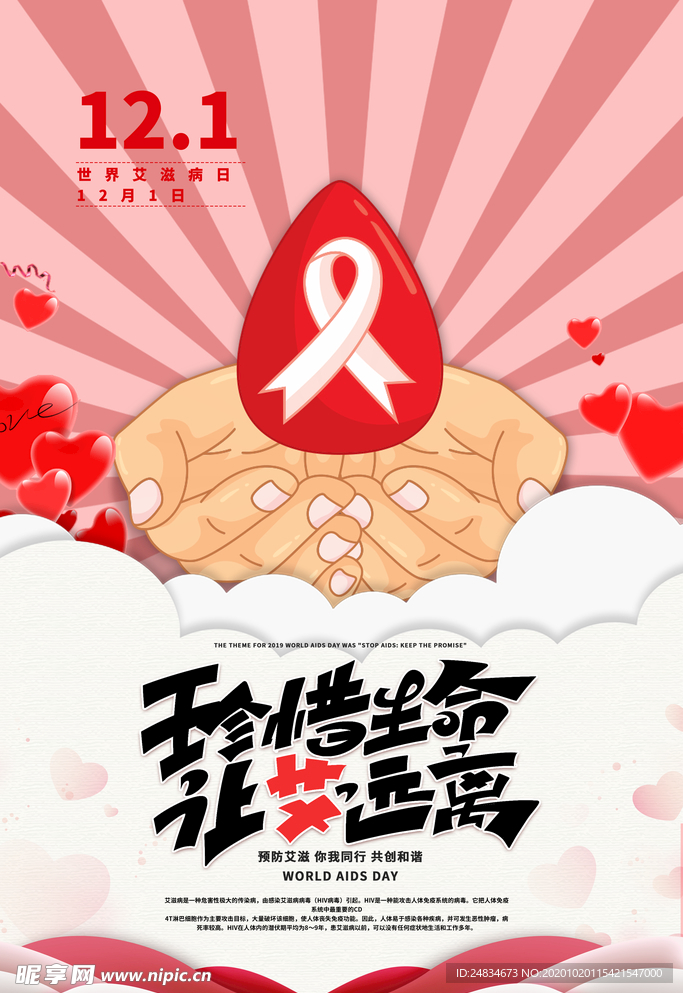 艾滋病海报